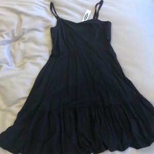 Black sun dress